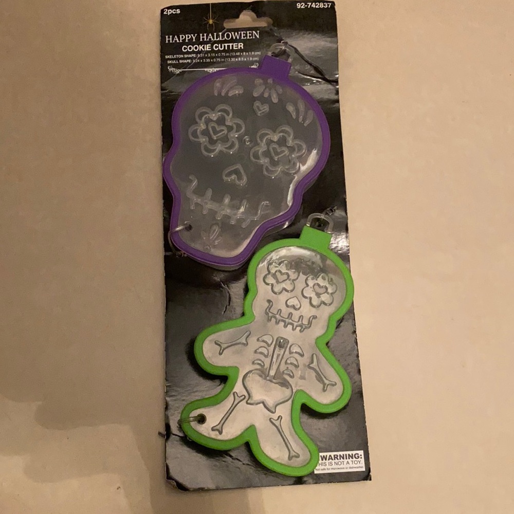 2 Pcs Halloween cookie cutter
